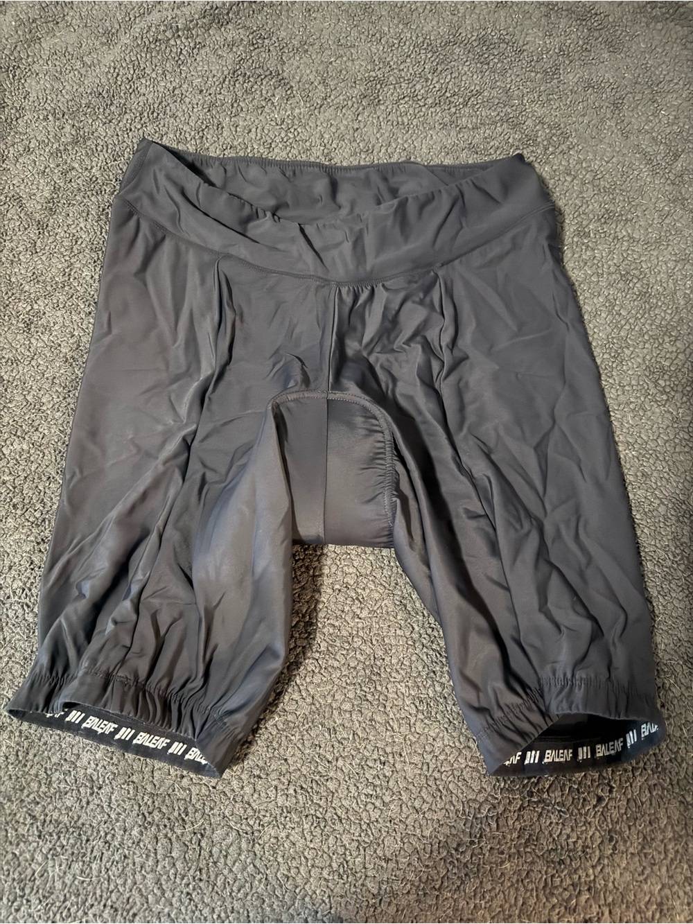 Baleaf Black Cycling Shorts with Padded Chamois